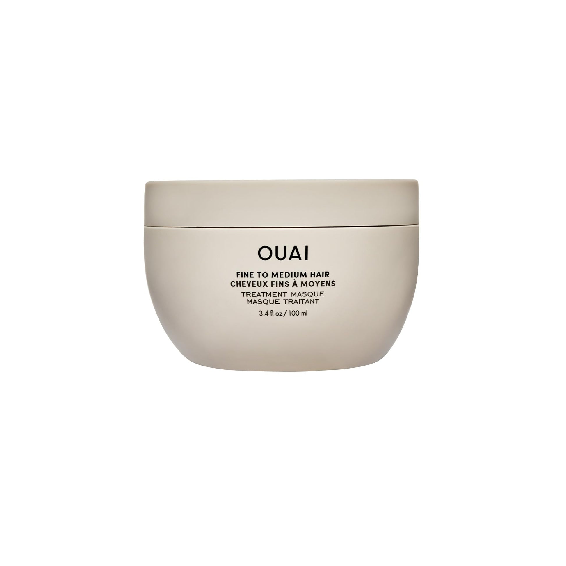 OUAI Fine to Medium Hair Treatment Masque - Mask for Hair Repair, Hydration and Shine - With Shea Butter, Keratin and Panthenol - Paraben, Phthalate and Sulfate Free (3.4 Oz) OUAI Au supplements