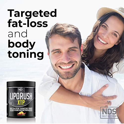 LIPORUSH NDS Nutrition XTP Thermogenic Fat Burner with L-Carnitine - Energy, Focus LIPORUSH Au supplements