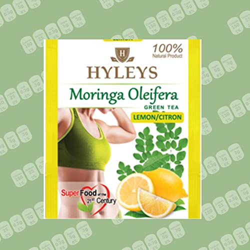Hyleys Tea Moringa Oleifera with Lemon Flavor - 25 Tea Bags (Miracle Tree Tea) HYLEYS Au supplements