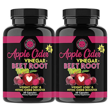 Angry Supplements Apple Cider Vinegar + Beet Root Capsules, Detox Pills, Nitric Oxide Angry Supplements Au supplements