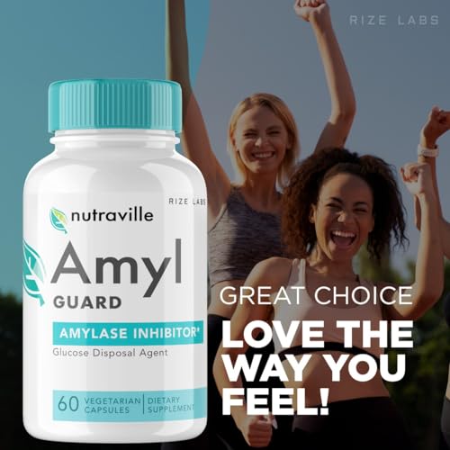 rize labs (2 Pack Nutraville Amyl Guard Dietary Supplement, Nutraville Amyl Guard Weight rize labs Au supplements