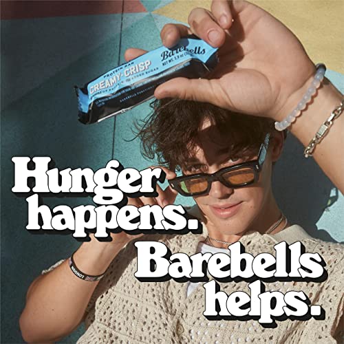 Barebells Protein Snacks Bars Creamy Crisp - 12 Count, 1.9oz Bars 55g of High Protein BAREBELLS Au supplements