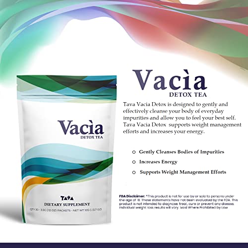 Tava Vacia Detox Tea Supplement, Boosts Energy, Supports Joint Mobility and Immune System TAVA Au supplements