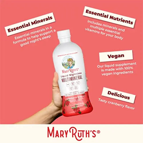 MaryRuth's Liquid Morning Multivitamin Essentials+ | Vitamin A C D E B6 B12 K2 Biotin Zinc | Mens Womens Multivitamin | Immune Support | Beauty | Sugar Free | Vitamins for Ages 1+ | Vegan | 32 Fl Oz MARYRUTH'S Au supplements