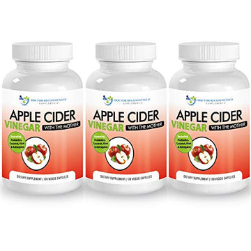Apple Cider Vinegar Capsules - 100% Organic Apple Cider Vinegar Pills 1500 mg DOCTOR RECOMMENDED SUPPLEMENTS Au supplements