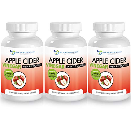 Apple Cider Vinegar Capsules - 100% Organic Apple Cider Vinegar Pills 1500 mg DOCTOR RECOMMENDED SUPPLEMENTS Au supplements