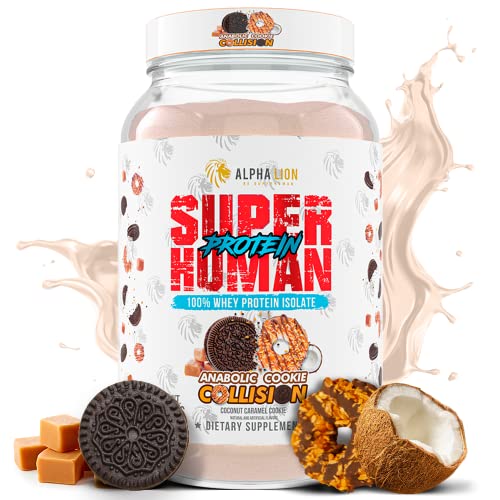 ALPHA LION Superhuman Whey Protein Powder, Great Tasting Pure Whey Protein Isolate ALPHA LIONAU supplements