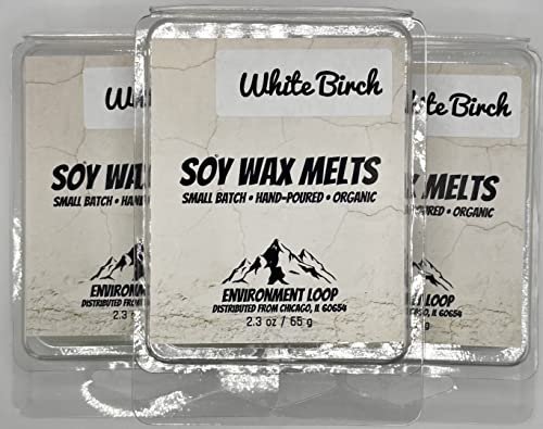Environment Loop Wax Melt Cubes, 3 Pack of 2.3 OZ Soy Wax Melts for Warmers, Maximum Scent Environment Loop Au supplements