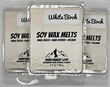 Environment Loop Wax Melt Cubes, 3 Pack of 2.3 OZ Soy Wax Melts for Warmers, Maximum Scent Environment Loop Au supplements