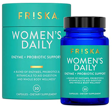 FRISKA Women’s Daily Digestive Enzyme and Probiotics Supplement FR!SKA Au supplements