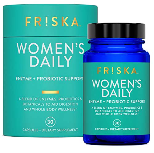 FRISKA Women’s Daily Digestive Enzyme and Probiotics Supplement FR!SKA Au supplements