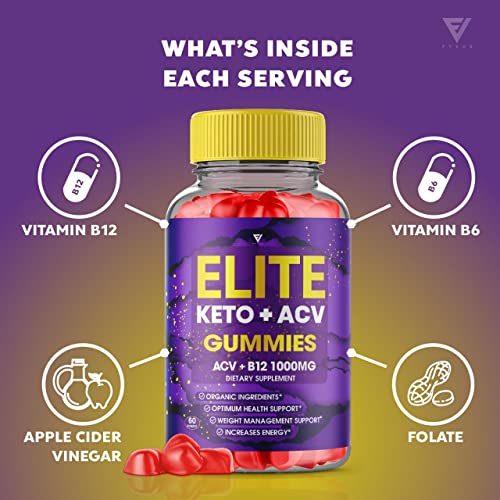 (3 Pack) Elite Keto ACV Gummies AVC, Elite Keto Plus ACV Advanced Weight Loss Gummies Fyvus Au supplements
