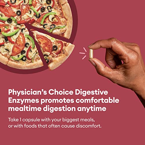 Physician's CHOICE Digestive Enzymes - Multi Enzymes, Organic Prebiotics & Probiotics Physician's CHOICE Au supplements