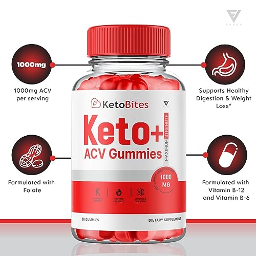(3 Pack) Keto Bites ACV Gummies, KetoBites Keto ACV Gummies Advanced Weight Loss Fyvus Au supplements