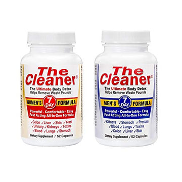 Century Systems The Cleaner 2 Pack Bundle 7 Day Women's and 7 Day Men's Ultimate Body Century Systems Au supplements