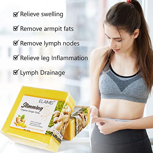 REVIGLAM Ginger Bar Soap, Vegan Slimming Ginger Bath Soap, Effective Weight Loss REVIGLAM Au supplements