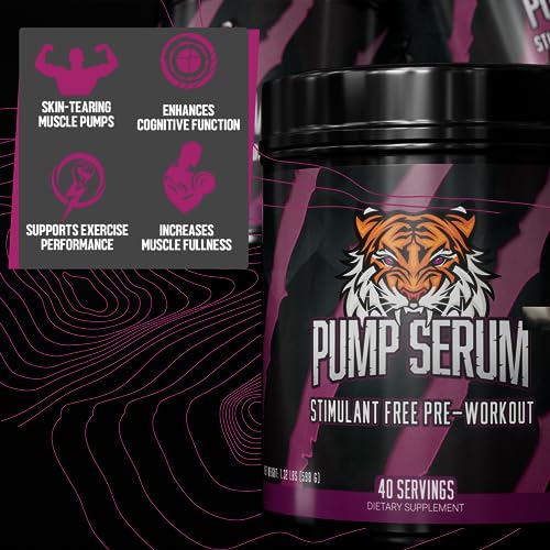 Huge Supplements Pump Serum, Stim Free Pre Workout and Nitric Oxide Booster Huge Supplements Au supplements