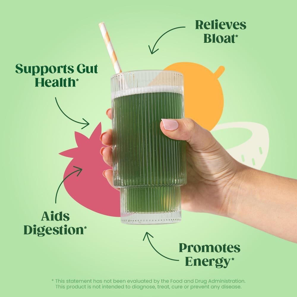 Bloom Nutrition Super Greens Powder Stocking Stuffer Smoothie Mix Bloom Nutrition Au supplements