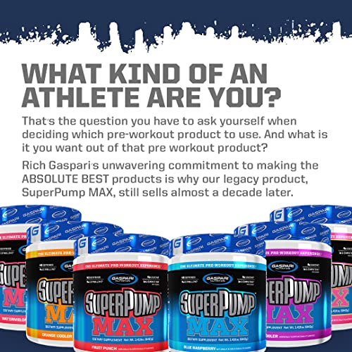 Gaspari Nutrition SuperPump MAX, The Ultimate Pre Workout Powder, Sustained Energy Gaspari Nutrition Au supplements
