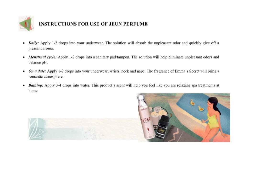 MATXI S.G Combo IFree -Daily Intimate Wash- Feminine Care Wash 120ml & Inner Perfume Jeun 5ml MATXI S.G Au supplements
