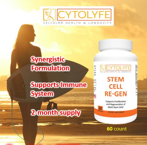 CYTOLYFE Stem Cell-Regen/synergistic Blend for Immune System & Bone Marrow Support / 60 Capsules CYTOLYFE Au supplements