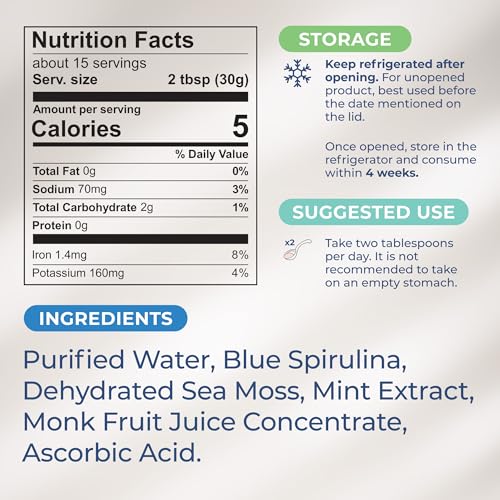 TrueSeaMoss Wildcrafted Irish Sea Moss Gel – Nutritious Raw Seamoss Rich in Minerals TrueSeaMoss Au supplements