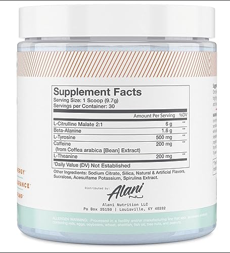 Alani Nu Breezeberry Pre Workout and BCAA Hawaiian Shaved Ice Post Workout Powder Alani Nu Au supplements