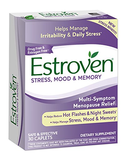 Estroven Stress Plus Mood & Memory | Menopause Relief Dietary Supplement | Safe Multi-Symptom Relief Estroven Au supplements