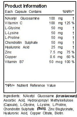 Collagen Formula (Pot of 60 Capsules) Metabolics Au supplements