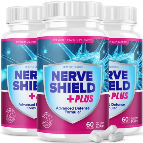 (3 Pack) Nerve Shield Plus Pills Original Supplement Advanced Nerve Formula IDEAL PERFORMANCE Au supplements