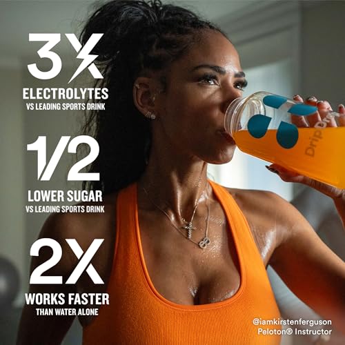 DripDrop Hydration - Electrolyte Powder Packets - Watermelon, Berry, Orange, Lemon DripDrop Au supplements