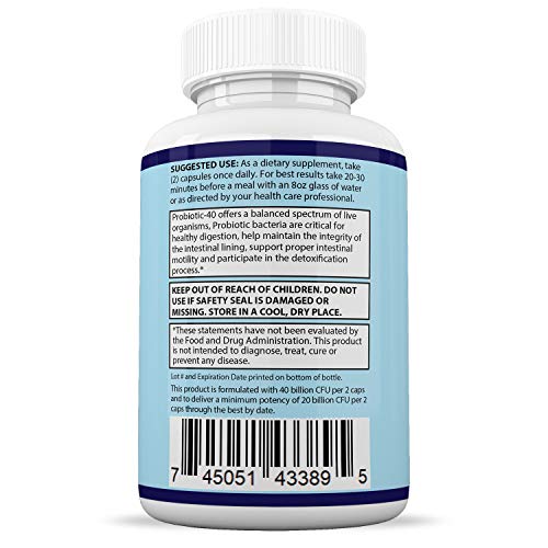 Justified Laboratories (3 Pack) Clear Nails Plus Max Pills 40 Billion CFU Probiotic 60 Caps Justified Laboratories Au supplements