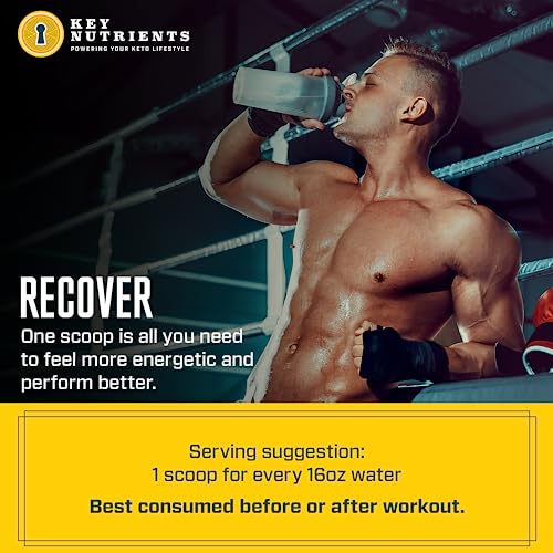 Key Nutrients Electrolytes Powder - Tropical Peach Mango Drink Mix 90 Servings KEY NUTRIENTS Au supplements
