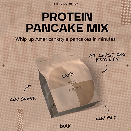 Bulk High Protein Pancake Mix, Butterscotch, 500 g Bulk Au supplements