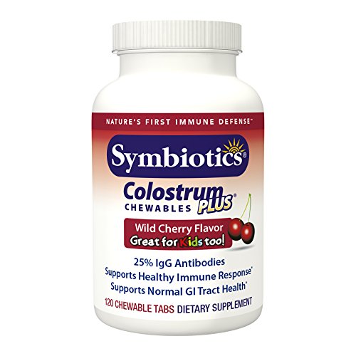 Symbiotics Colostrum 120ct Chewables Plus - Immunity Support for Adult & Kids Symbiotics Au supplements
