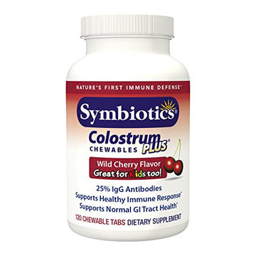 Symbiotics Colostrum 120ct Chewables Plus - Immunity Support for Adult & Kids Symbiotics Au supplements