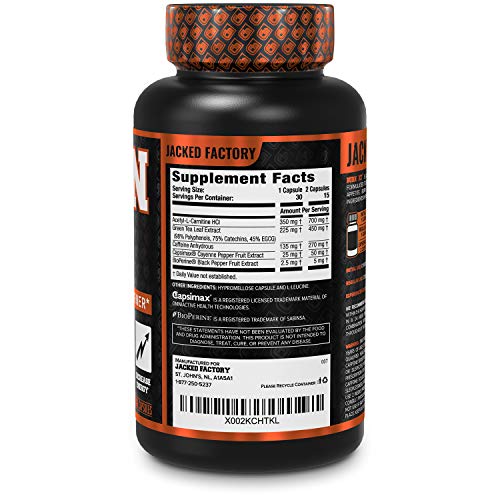 Jacked Factory Burn-XT for Men & Women - Improve Focus & Increase Energy - Premium Jacked Factory Au supplements