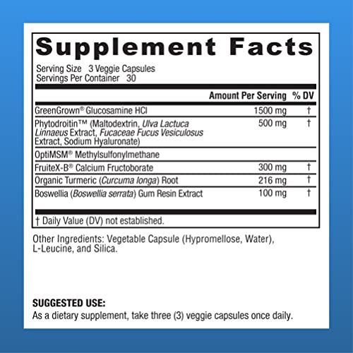 Physician's CHOICE Glucosamine Chondroitin MSM - Phytodroitin Plant-Based Chondroitin Physician's CHOICE Au supplements