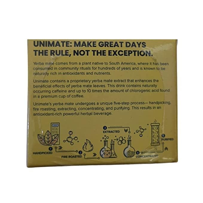 Ourtown Unicity Unimate Green Mate Leaf Powder Extract with Lemon and Ginger Flavor Ourtown Au supplements