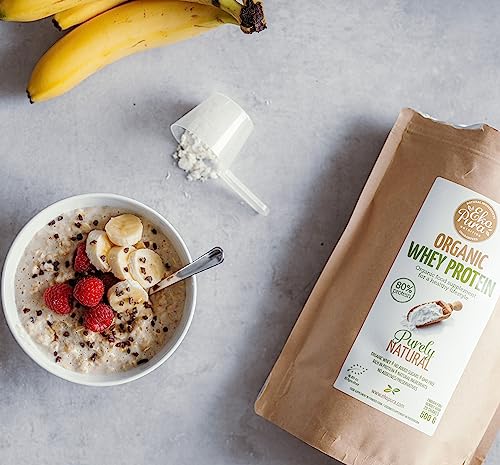 Ekopura Organic Whey Protein 500g | 80% Protein | Hormone Free, GMO-Free, Soy-Free, Additive Free Ekopura Au supplements