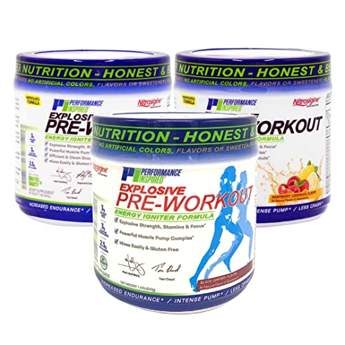 PERFORMANCE INSPIRED Nutrition Pre-Workout Powder - Contains Citrulline - Nitrosigine PERFORMANCE INSPIRED Au supplements