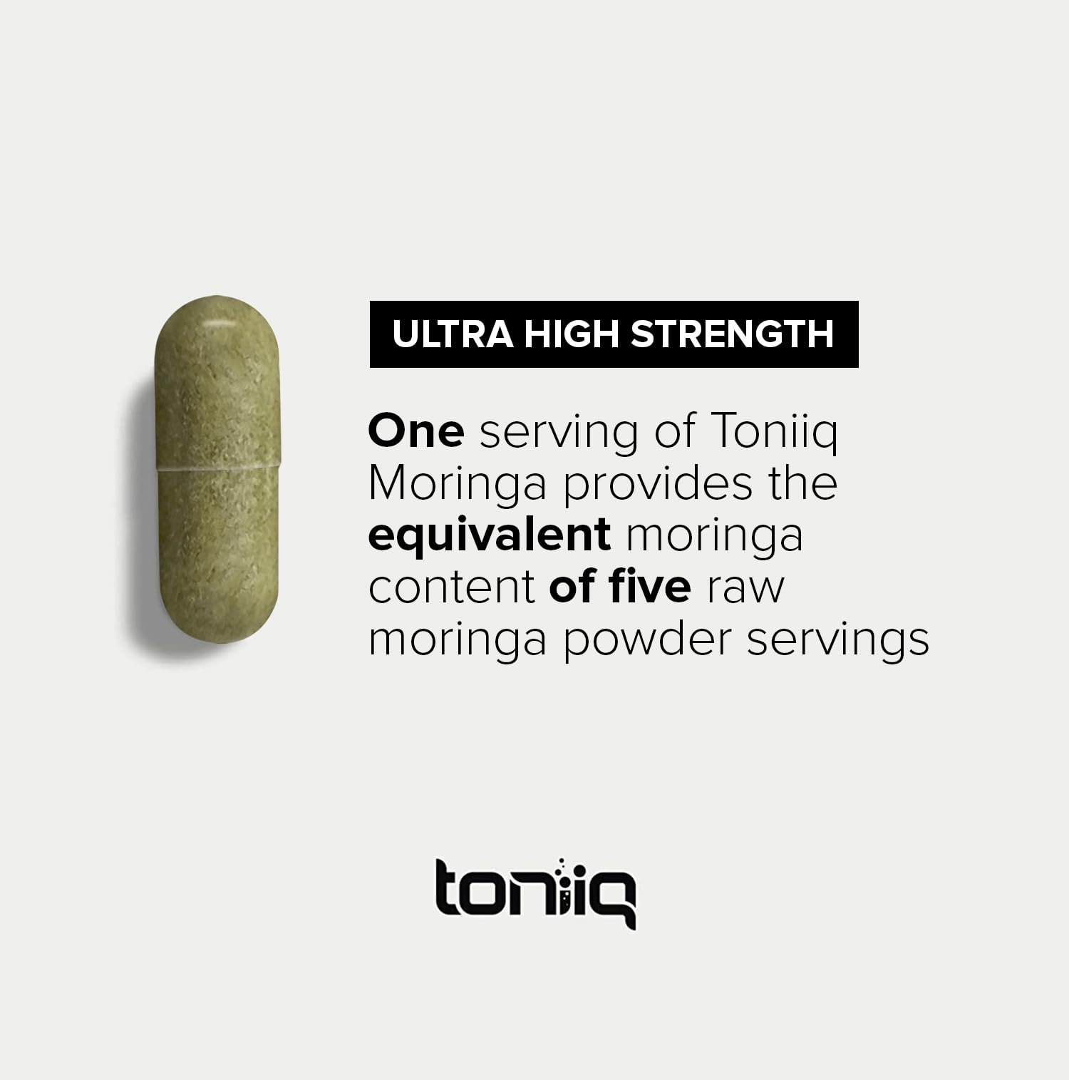 Highly Potent Full Spectrum Indian Moringa Extract - 30% Third-Party Tested Protein Toniiq Au supplements