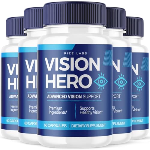 (5 Pack) Vision Hero Capsules - Vision Hero Eye Health Supplement for Healthy rize labsAU supplements