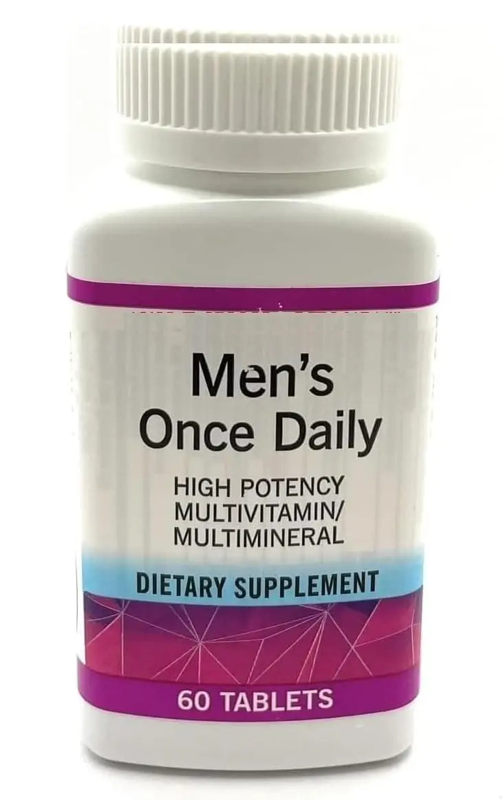 Men’s Gluten Free Once Daily High Potency Multivitamin & Multimineral Supplement 60 Tablets - (Pack of 1) Aus Healthcare Au supplements