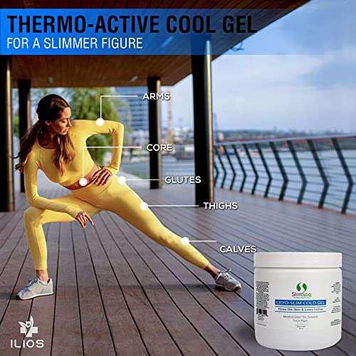 SlimSpa Cyro-Slim Cold Gel With Ilios Wrap - Skin Firming & Tightening Cryo Gel Solution ILIOS Au supplements
