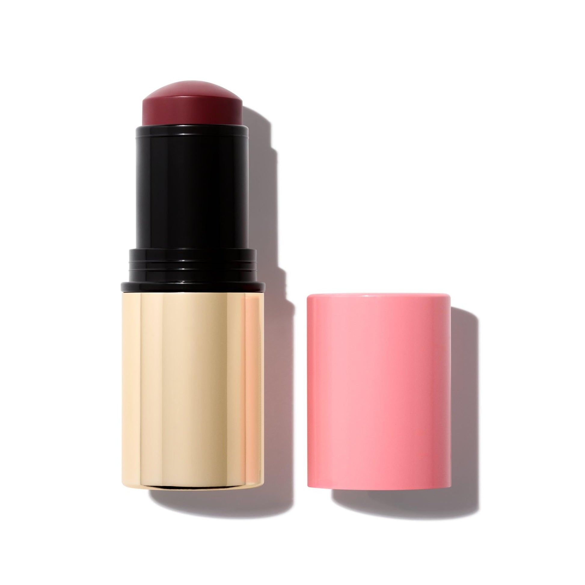 MAKE Beauty Cream Stroke Cream Blush Stick for Cheeks - Vibrant yet Natural Soft Matte Finish - Shade Rouge Moon, Berry Plum Blush Makeup MAKE Au supplements