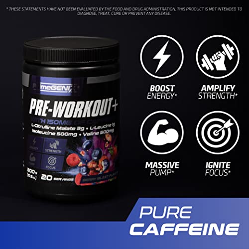 PrimeGENIX Pre-Workout+ Berry Blast Flavor | Max Performance | Boost Energy PrimeGENIX Au supplements