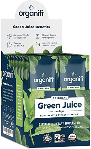 Organifi: GO Packs - Green Juice - Organic Superfood Supplement Powder - 30 Count Organifi Au supplements