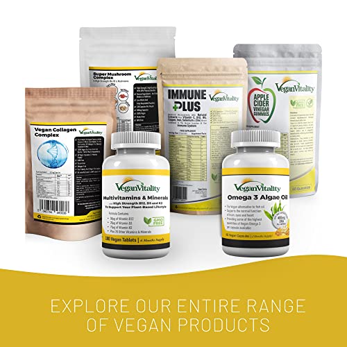 Vegan Collagen Supplement for Skin, Hair, Nails, Joints & Bones with Vegan Vitality Au supplements