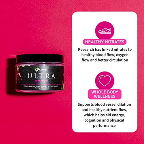 KaraMD UltraBeets - Beetroot Superfood Powder - Heart Health, Circulation & Energy KaraMD Au supplements